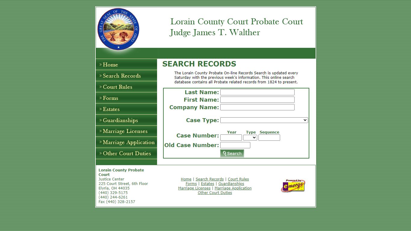 Lorain County Probate Court